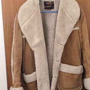 RALPH EDWARDS VINTAGE SUEDE RANCHER JACKET MENS SIZE L
